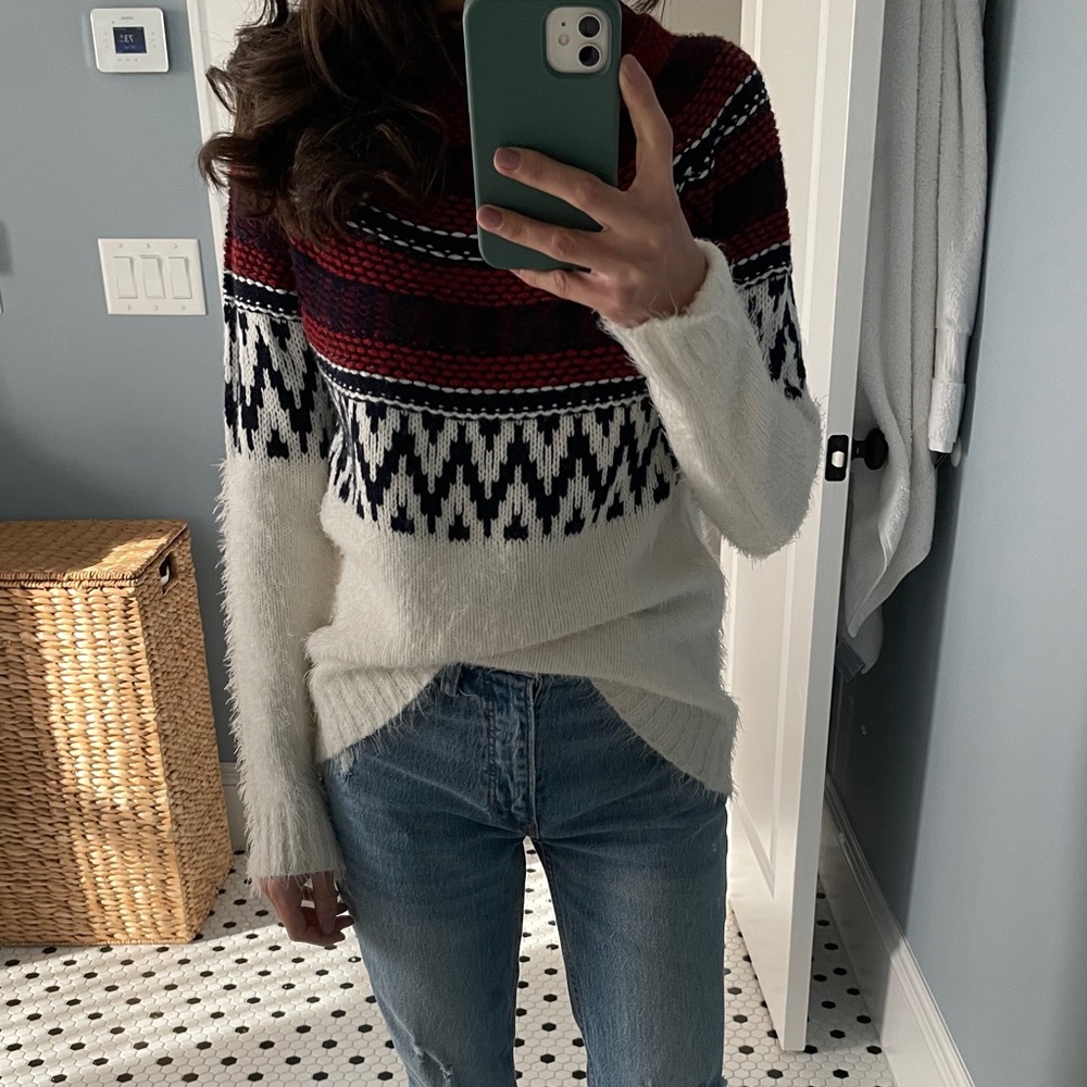 BB Dakota Fair Isle Sweater